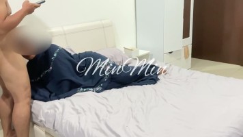 Bokep Premium Indo Hijab BBW Minmin Mukena Sepong